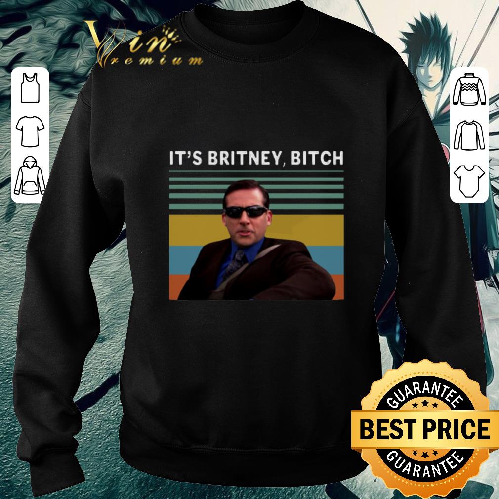 Pretty Michael Scott It's britney bitch vintage shirt