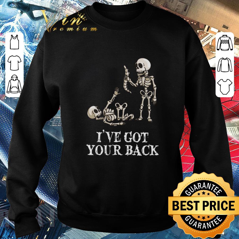 Pretty Skeletons i've got your back shirt