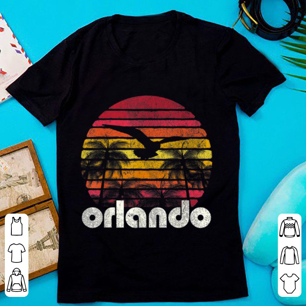Pretty Vintage Retro Orlando Fl Florida 70's 80's Style shirt