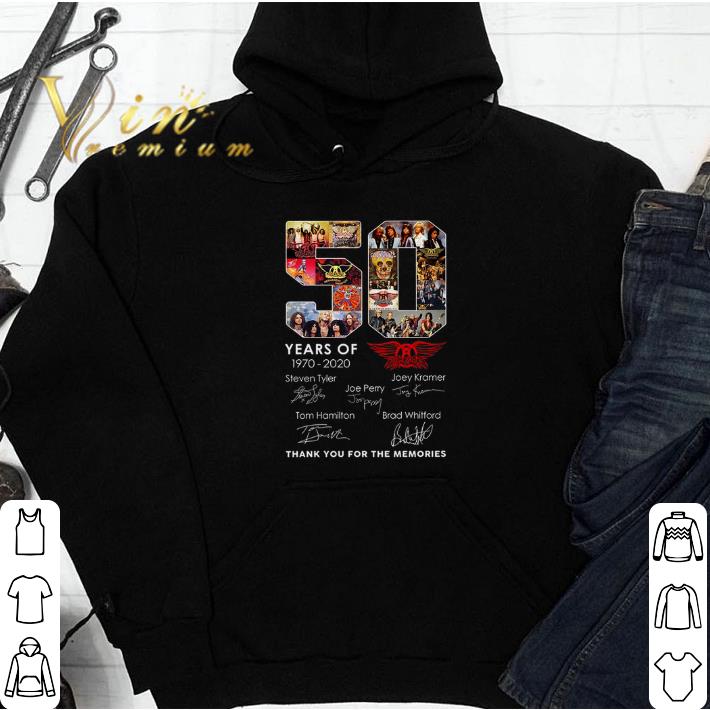 Top 50 years of Aerosmith 1970-2020 Signatures Steven Tyler shirt 5 Top 50 years of Aerosmith 1970-2020 Signatures Steven Tyler shirt