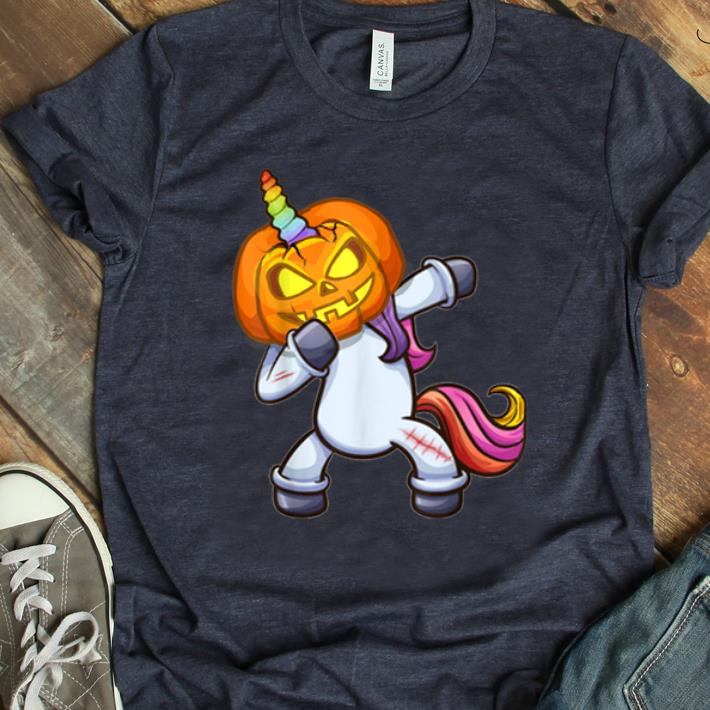 Top Awesome Dabbing pumpkin Sistercorn for Girl Women shirt