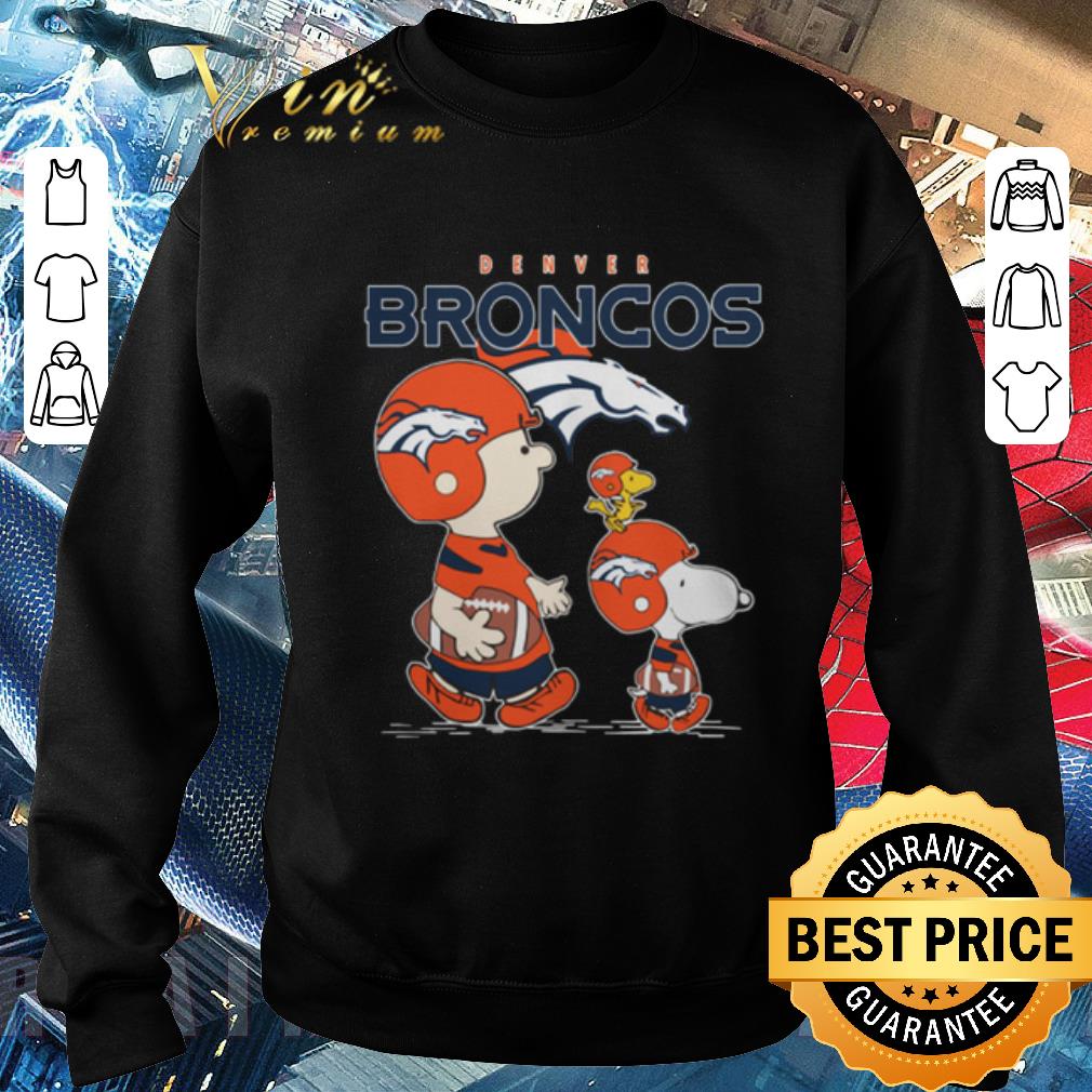 Top Denver Broncos Snoopy Charlie Brown Woodstock shirt