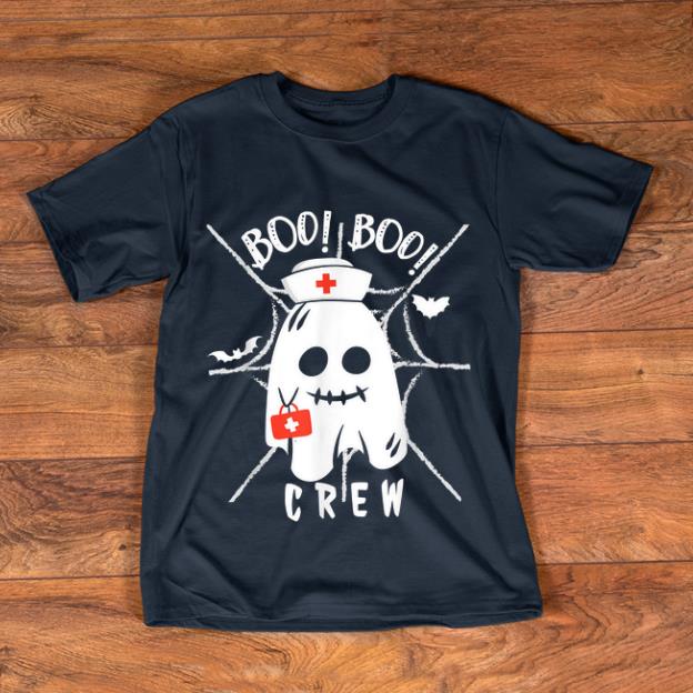 Top Ghost Nurse Boo Boo Crew Costume Nurses Halloween shirt