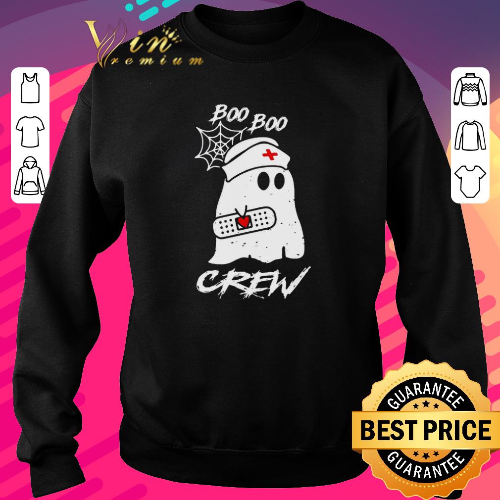 Top Ghost nurse boo boo crew shirt