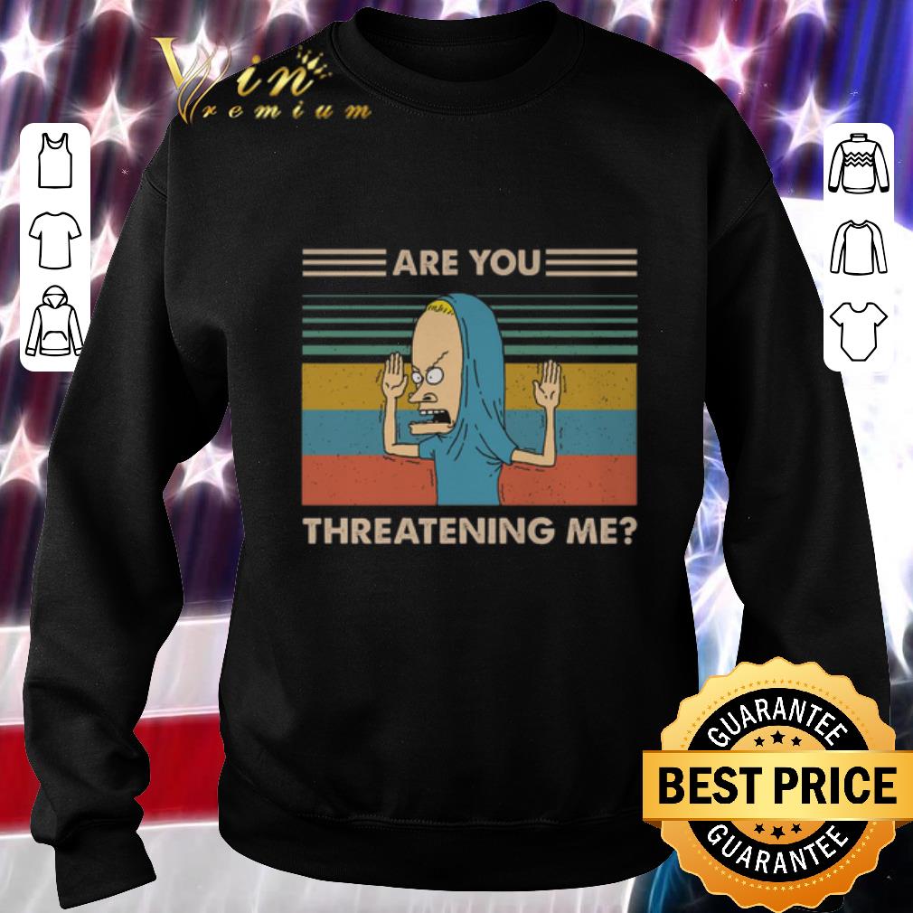 Top Holy Cornholio Are you threatening me vintage shirt 5 Top Holy Cornholio Are you threatening me vintage shirt