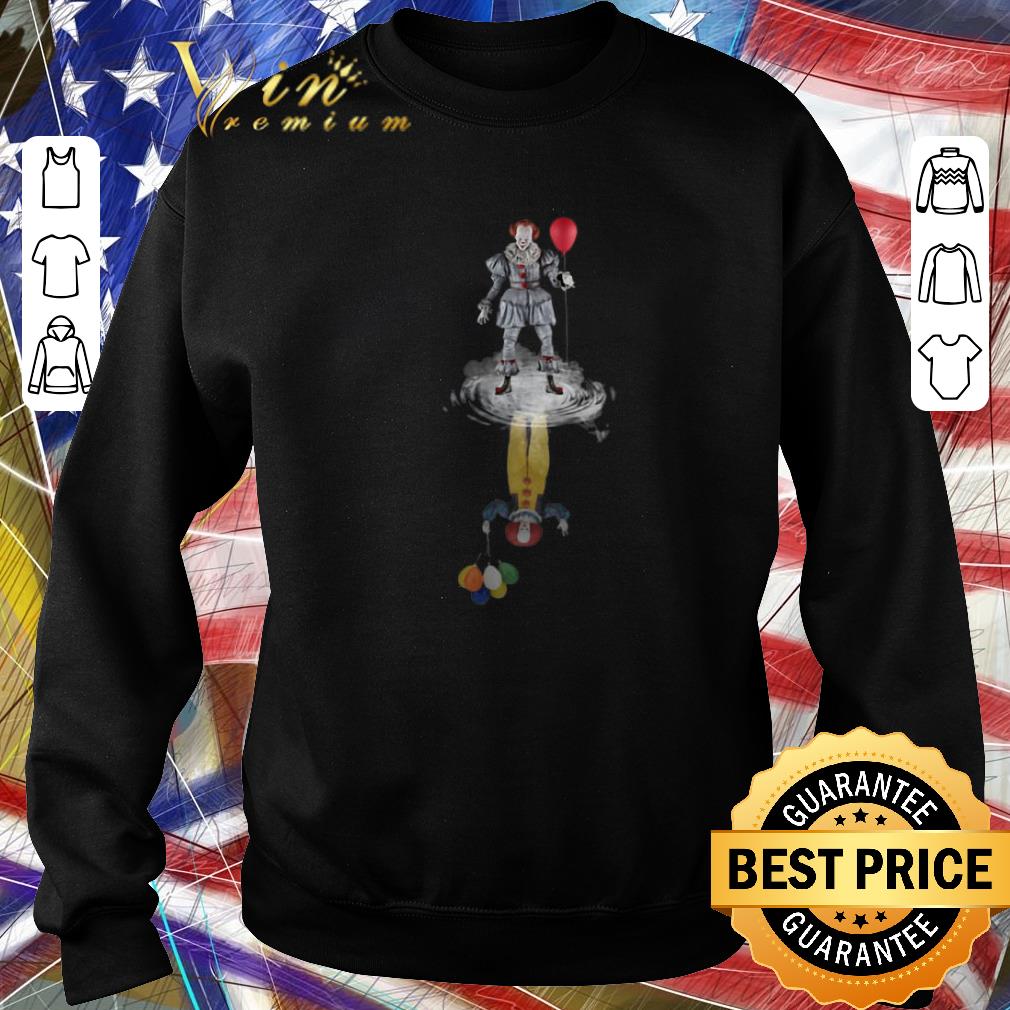 Top IT Pennywise reflection mirror water Stephen King shirt 5 Top IT Pennywise reflection mirror water Stephen King shirt