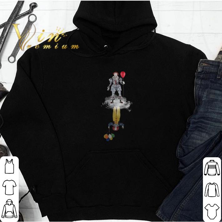Top IT Pennywise reflection mirror water Stephen King shirt 5 Top IT Pennywise reflection mirror water Stephen King shirt