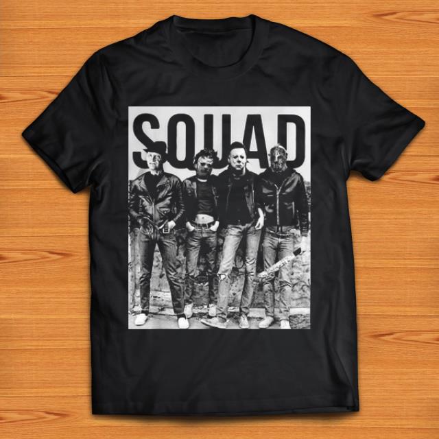 Top Jason Squad Halloween Horror Funny Halloween Scary Costume shirt