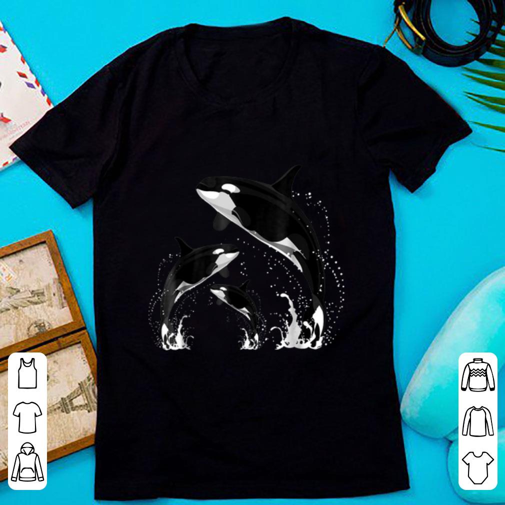 Top Killer Whale Jumping Orca Killer Whales shirt