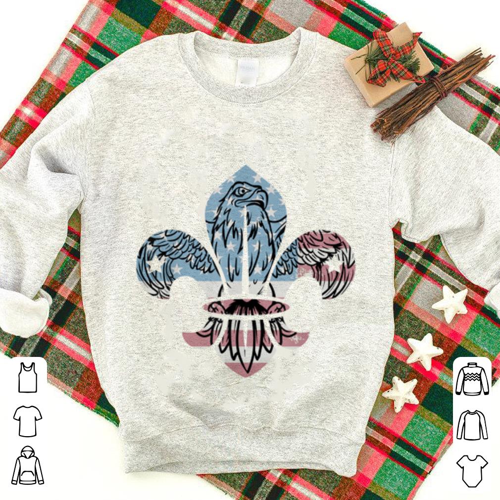  Top Patriotic Scout Logo Scouting US Flag Eagle shirt