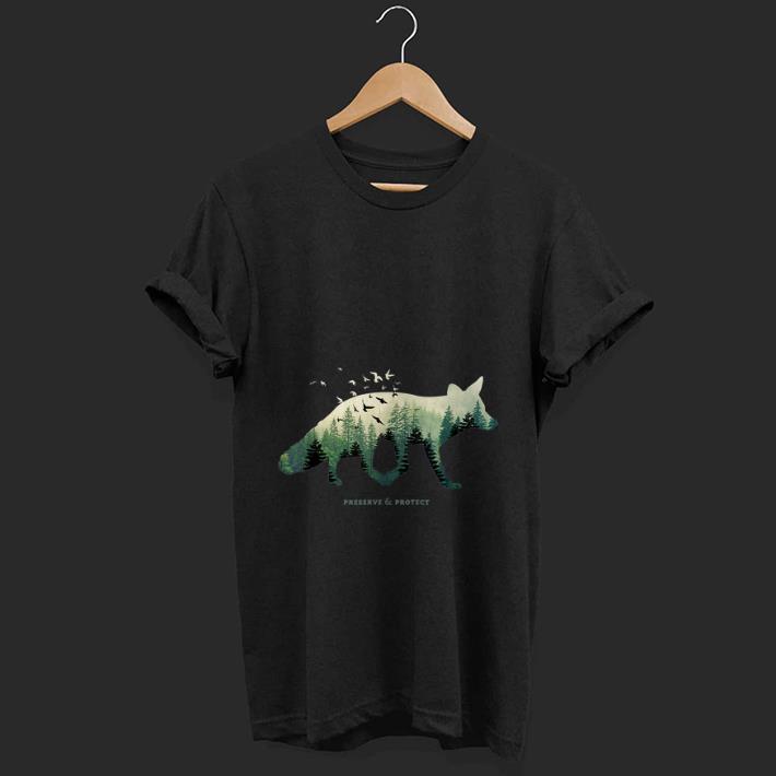  Top Preserve and Protect Vintage National Park Fox Forest shirt