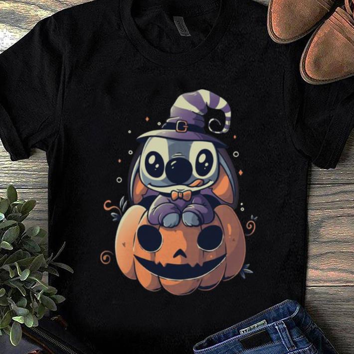 Top Stitch Pumpkin Happy Halloween shirt