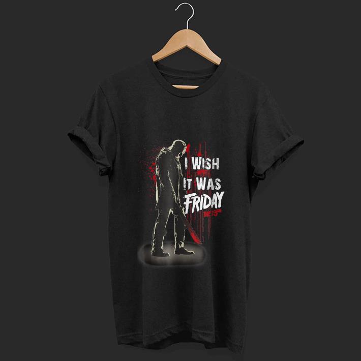  Top The 13th Jason I Wish it Was Friday shirt