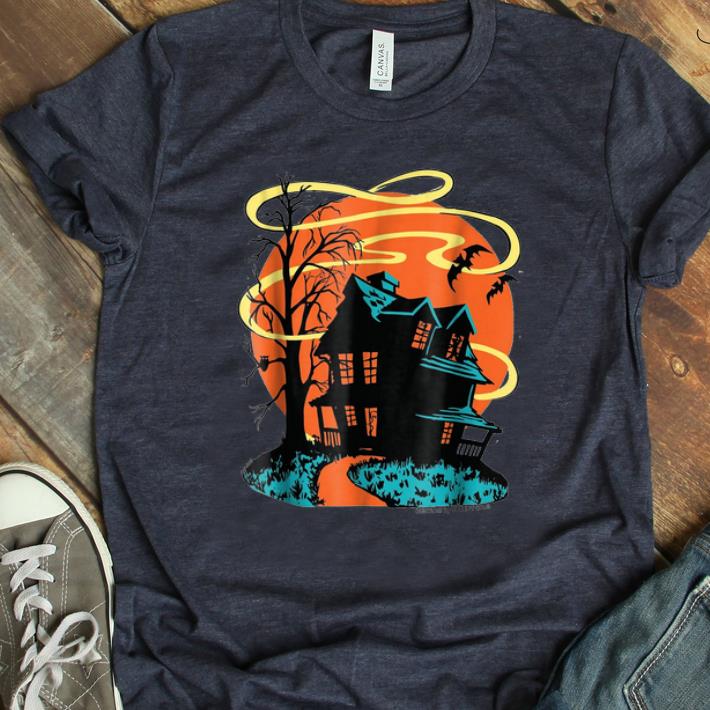 Top Vintage Halloween Beistle Haunted House Horror Gift shirt