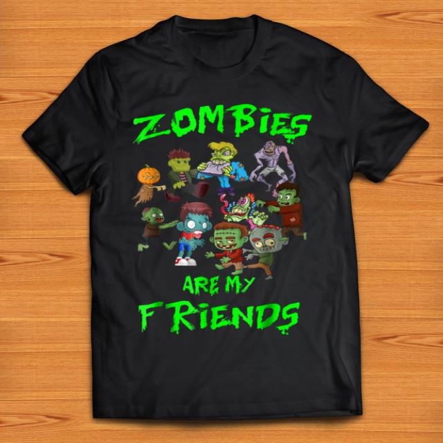 Top Zombies Are My Friends Halloween shirt
