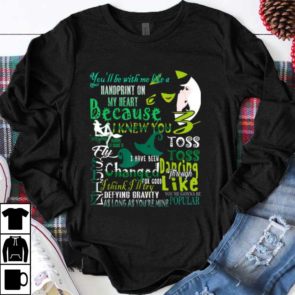 Wicked Musical Happy Halloween shirt