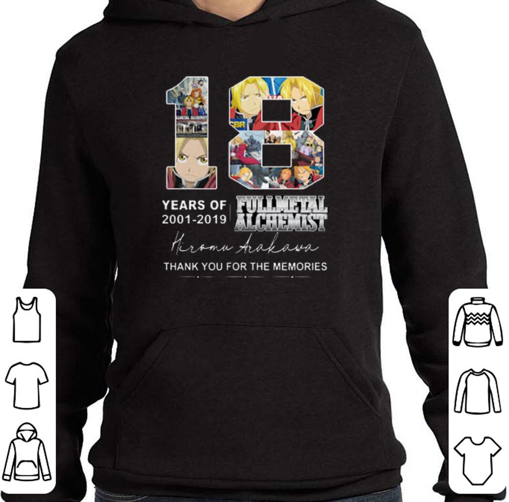 18 years of Fullmetal Alchemist thank you for the memories shirt 5 18 years of Fullmetal Alchemist thank you for the memories shirt