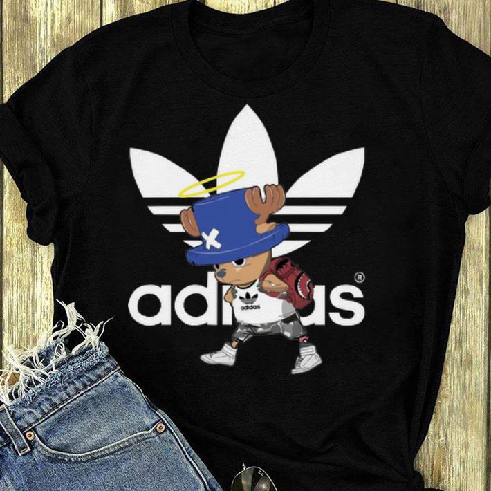 Awesome Adidas One Piece Chopper shirt