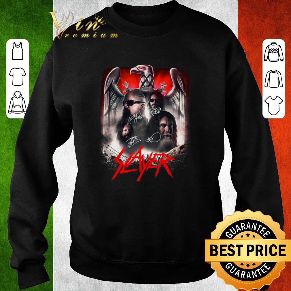 Awesome Band Members Slayer Signatures shirt 5 Awesome Band Members Slayer Signatures shirt