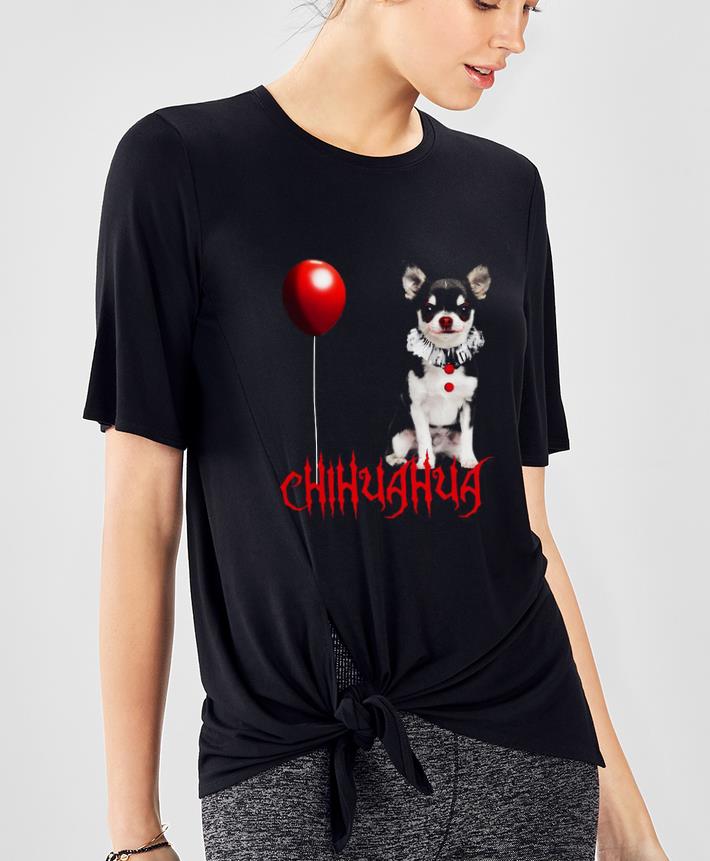 Awesome Chihuahua Pennywise Halloween shirt