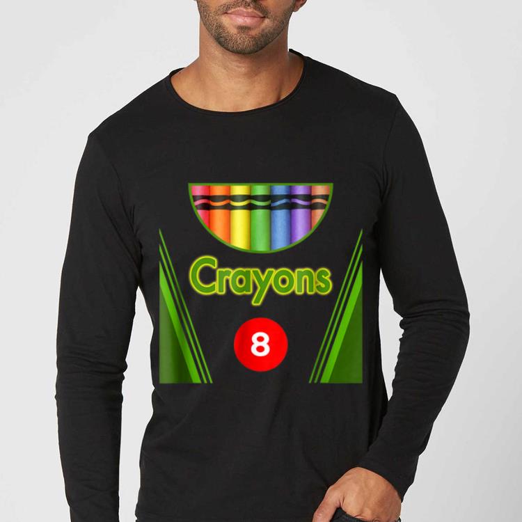 Awesome Crayon Box of 8 Costume Halloween shirt