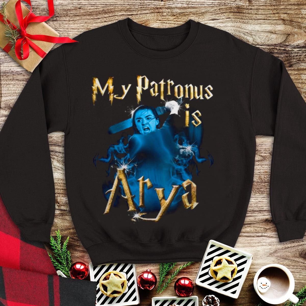 Awesome Game of Thrones My Patronis Is Arya Stark GOT shirt