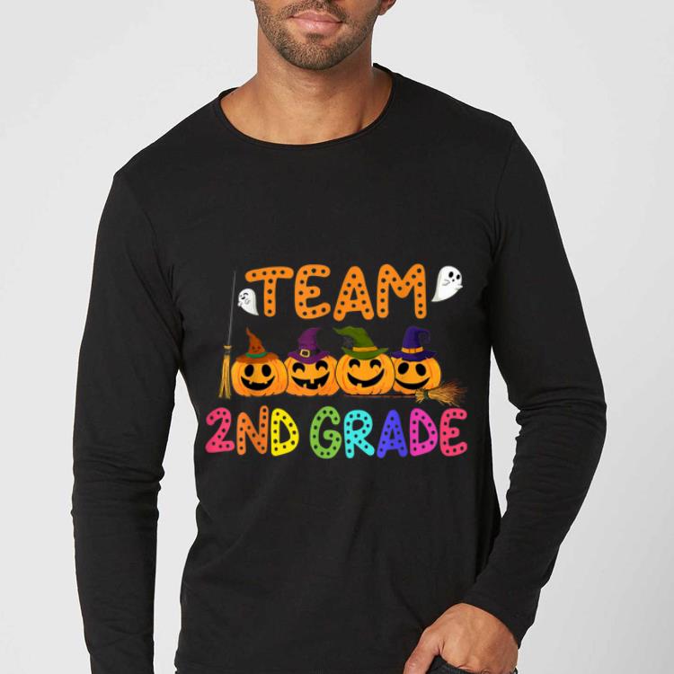 Awesome Halloween Team 2nd Second Grade Costumes For Student shirt