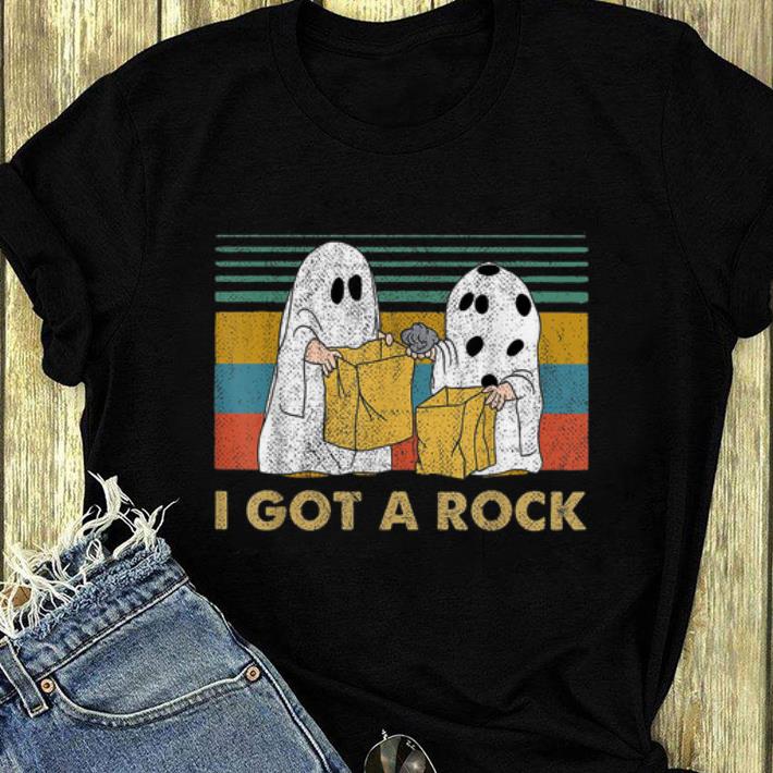 Awesome I Got A Rock Vintage Ghost shirt