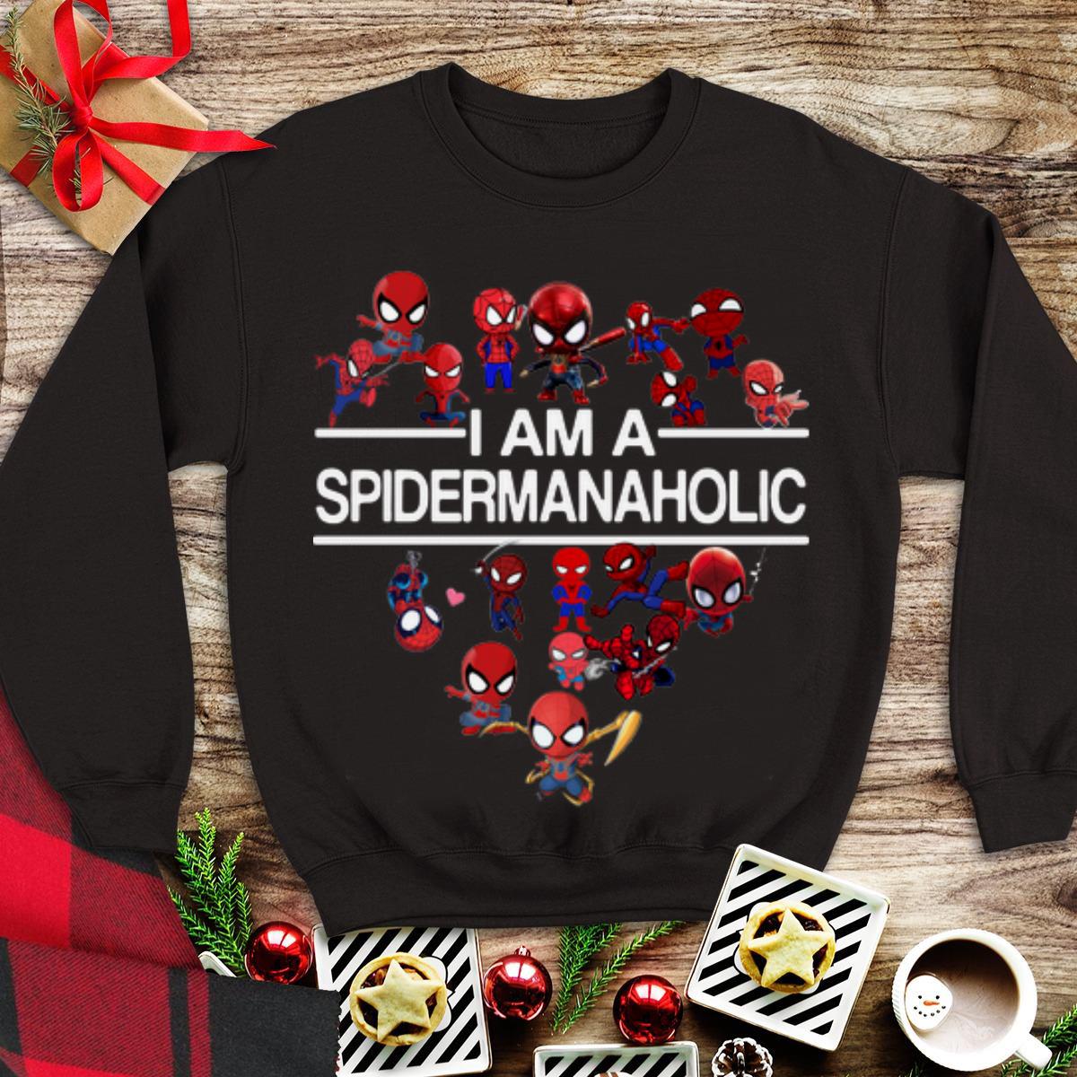 Awesome I am a Spidermanaholic shirt