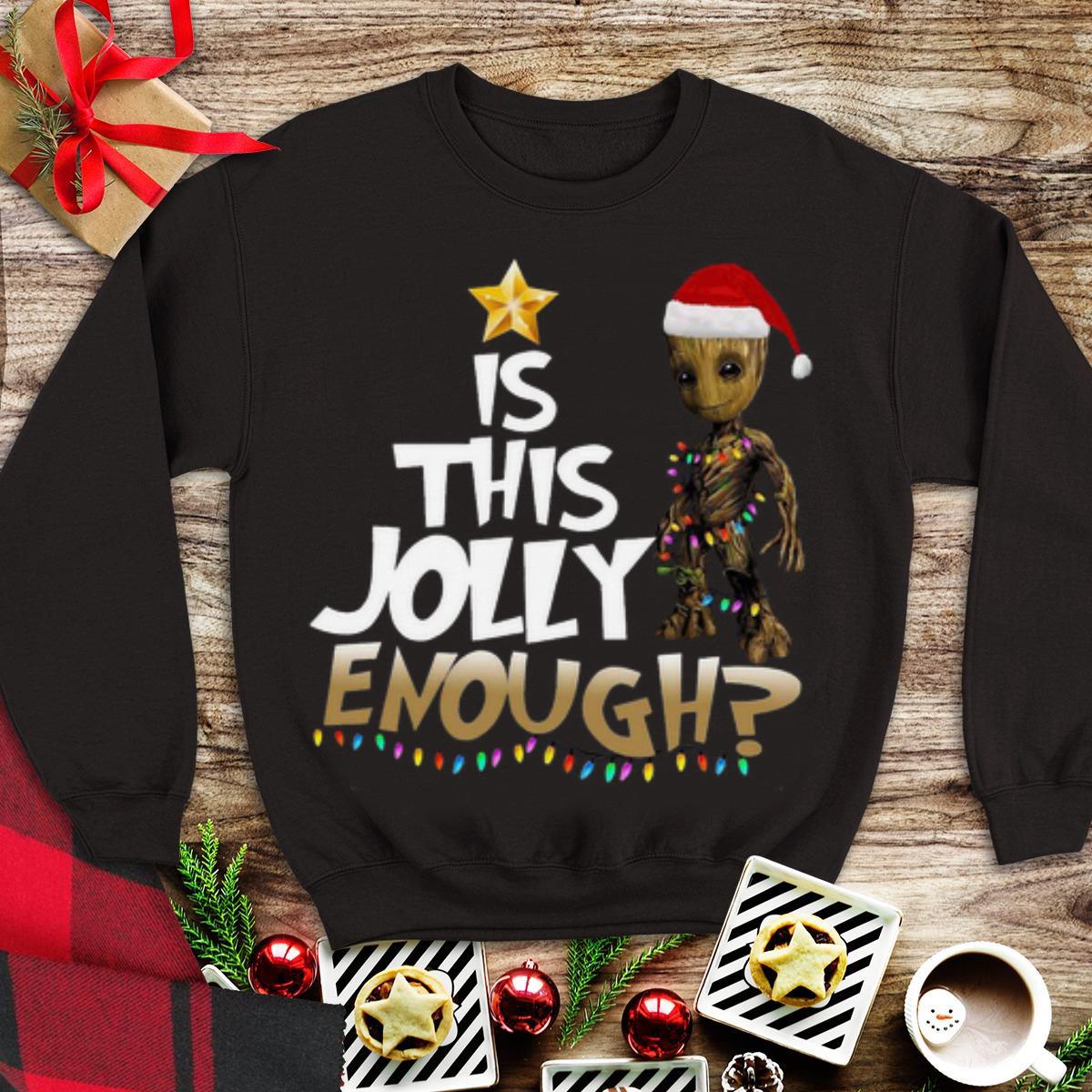 Awesome Is This Jolly Enough Chrismas Baby Groot shirt