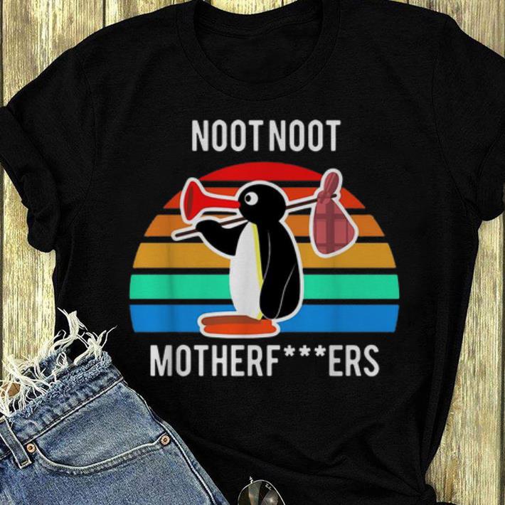 Awesome Pingu Noot Noot Motherfucker Vintage shirt