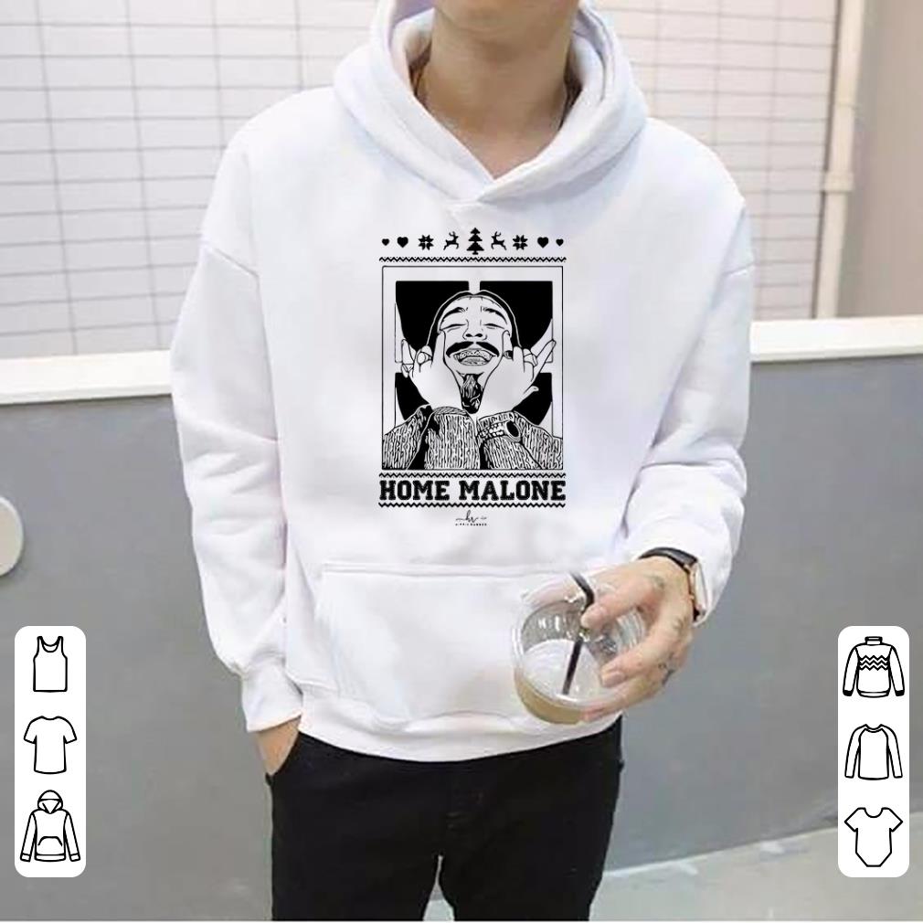 Awesome Post Malone Ugly Christmas Home Malone shirt