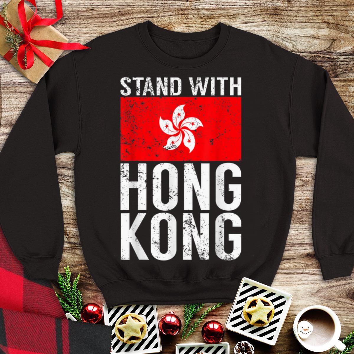 Awesome Stand With Hong Kong Flag shirt