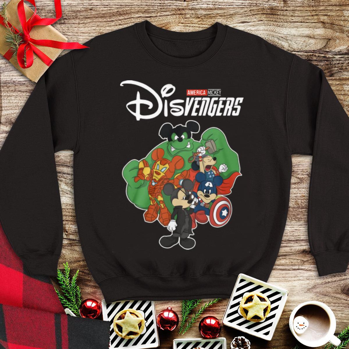 Awesome Superheroes Avengers Disney America Mickey Disvenger shirt