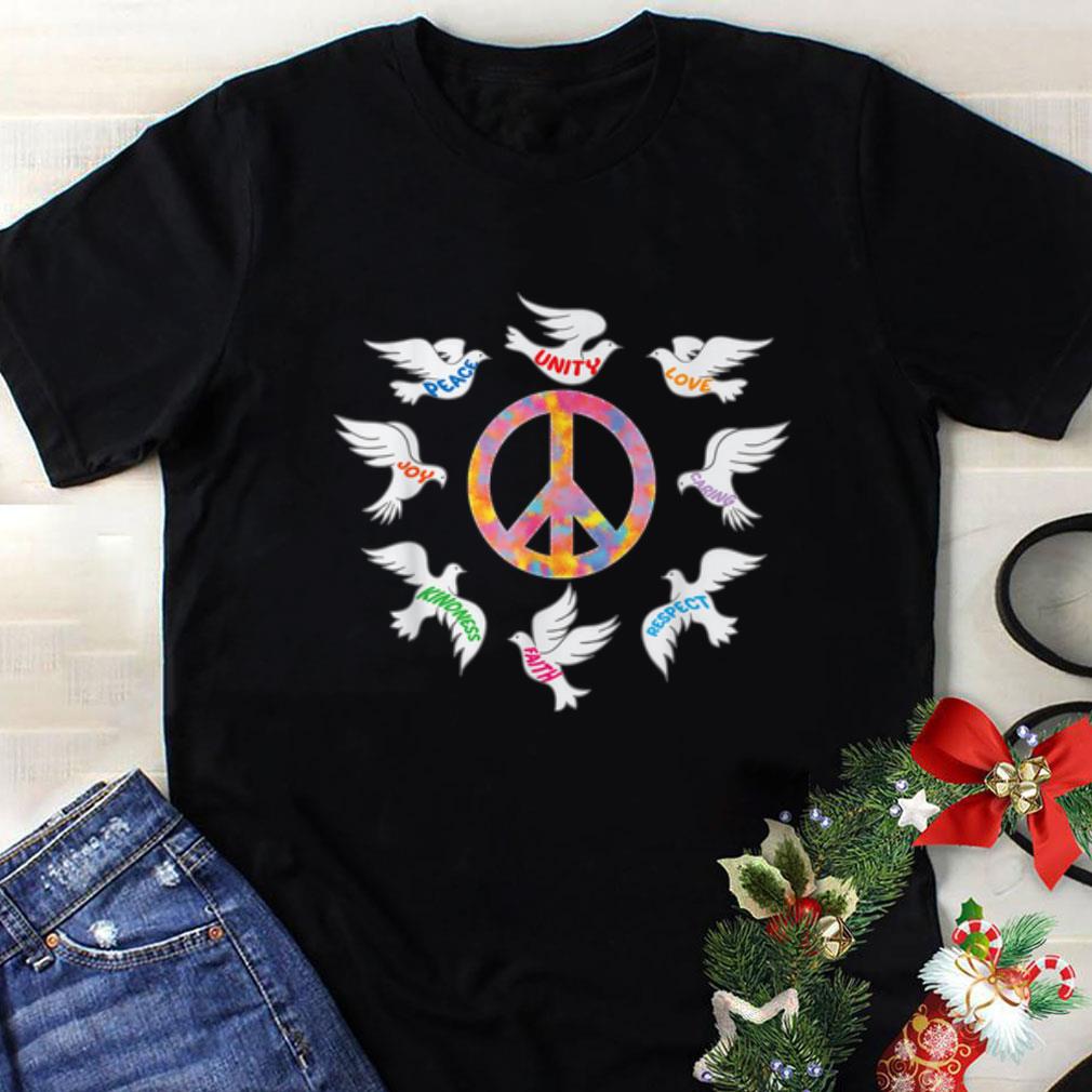 Awesome Unity Day Anti Bullying Doves Peace Sign Inclusion shirt
