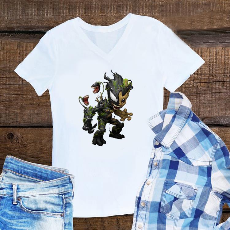 Awesome Venom Groot Halloween Monster shirt