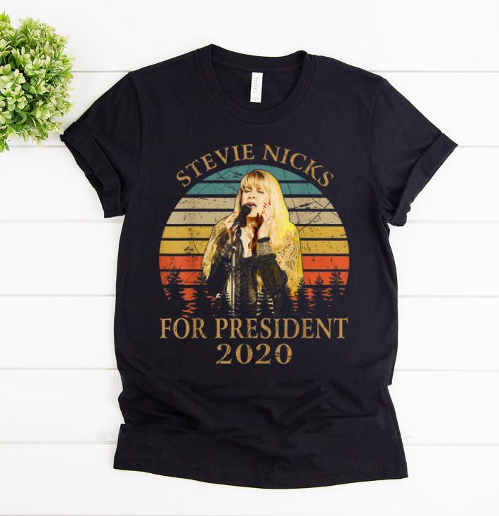 Awesome Vintage Stevie Nicks For President 2020 shirt