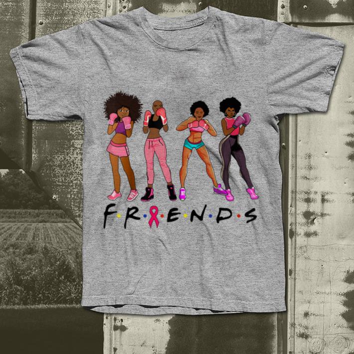 Awesome Womans Boxing Friends Breast Cancer Awareness shirt