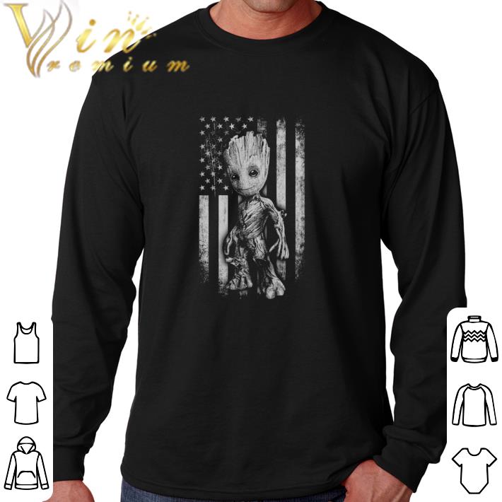 Funny Baby Groot American flag Marvel shirt 5 Funny Baby Groot American flag Marvel shirt