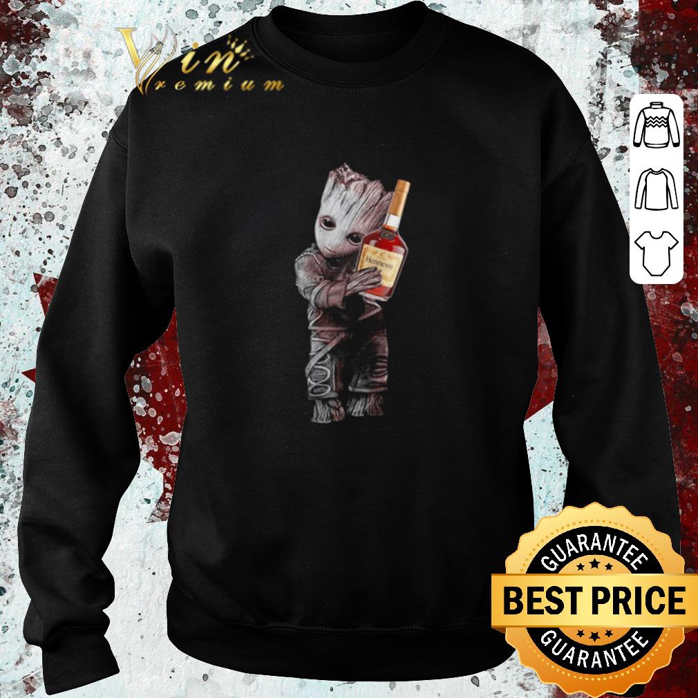 Funny Baby Groot hug Hennessy wine shirt 5 Funny Baby Groot hug Hennessy wine shirt
