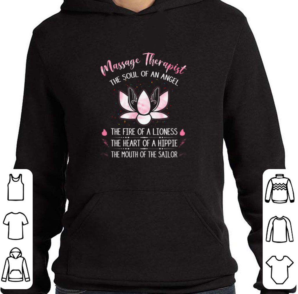 Funny Massage Therapist The Soul Of An Angel The Fire Of A Lioness shirt 5 Funny Massage Therapist The Soul Of An Angel The Fire Of A Lioness shirt