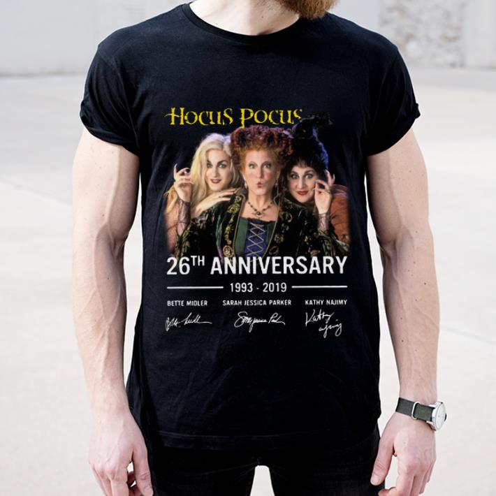 Hot 26th Anniversary Hocus Pocus 1993-2019 Signatures shirt