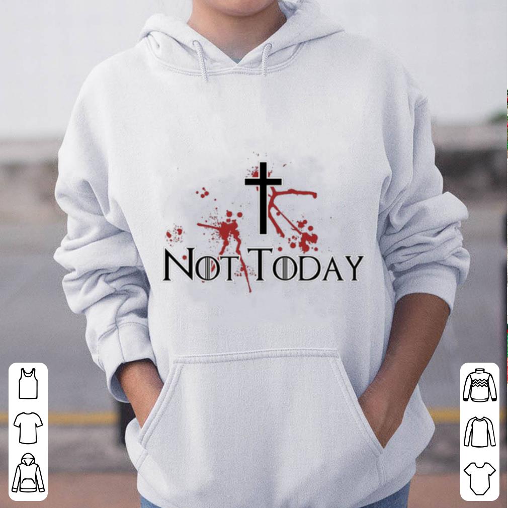 Hot Air Arya Stark Air Jordan Cross Not Today Game Of Thrones shirt