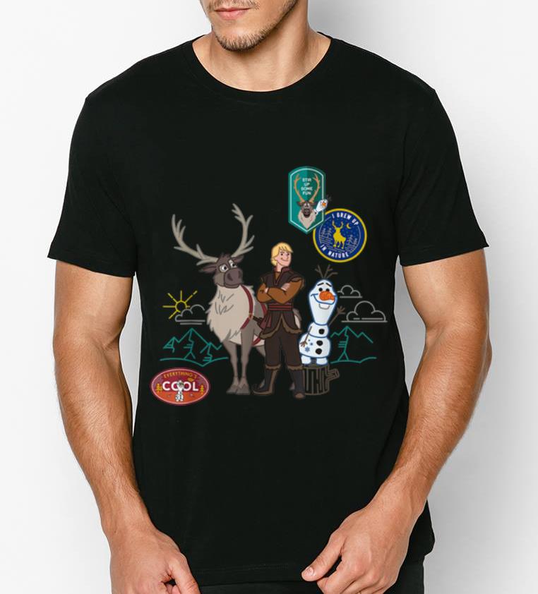 Hot Frozen 2 Olaf Sven And Kristoff Patches shirt