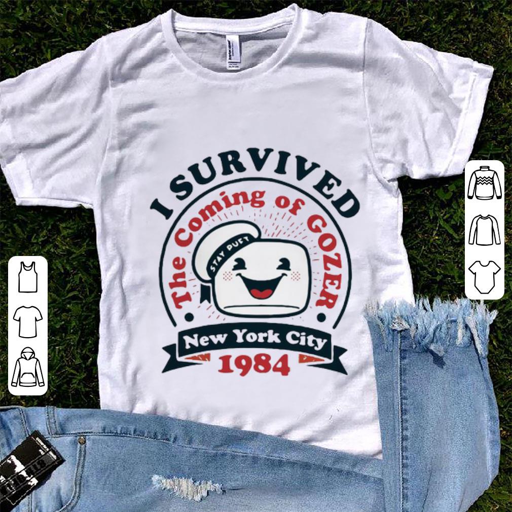 Hot I Survived The Coming Of Gozer New York City 1984 shirt