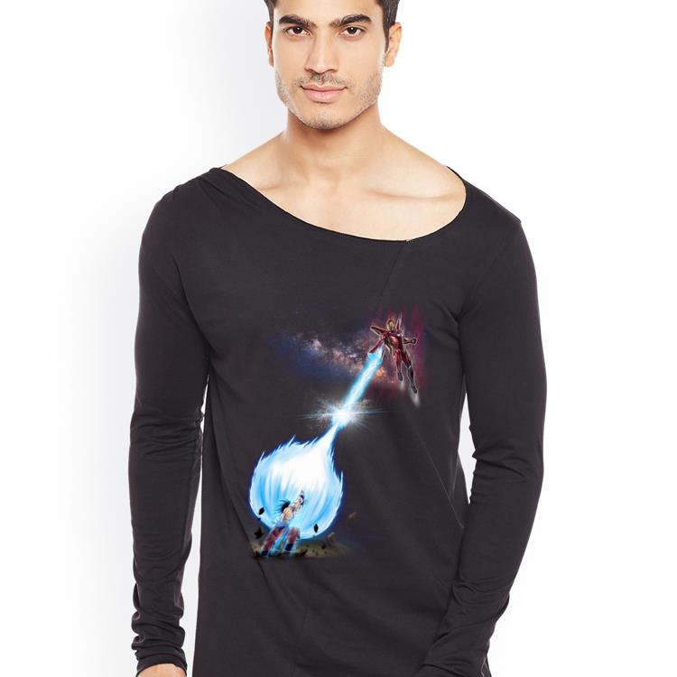 Hot Iron Man Son Goku Kamehameha shirt