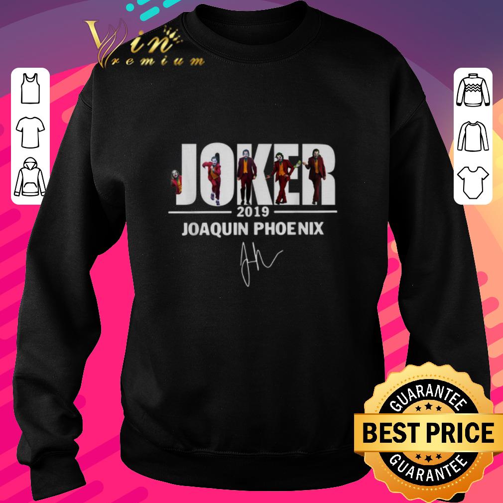 Hot Joker 2019 Joaquin Phoenix signature shirt