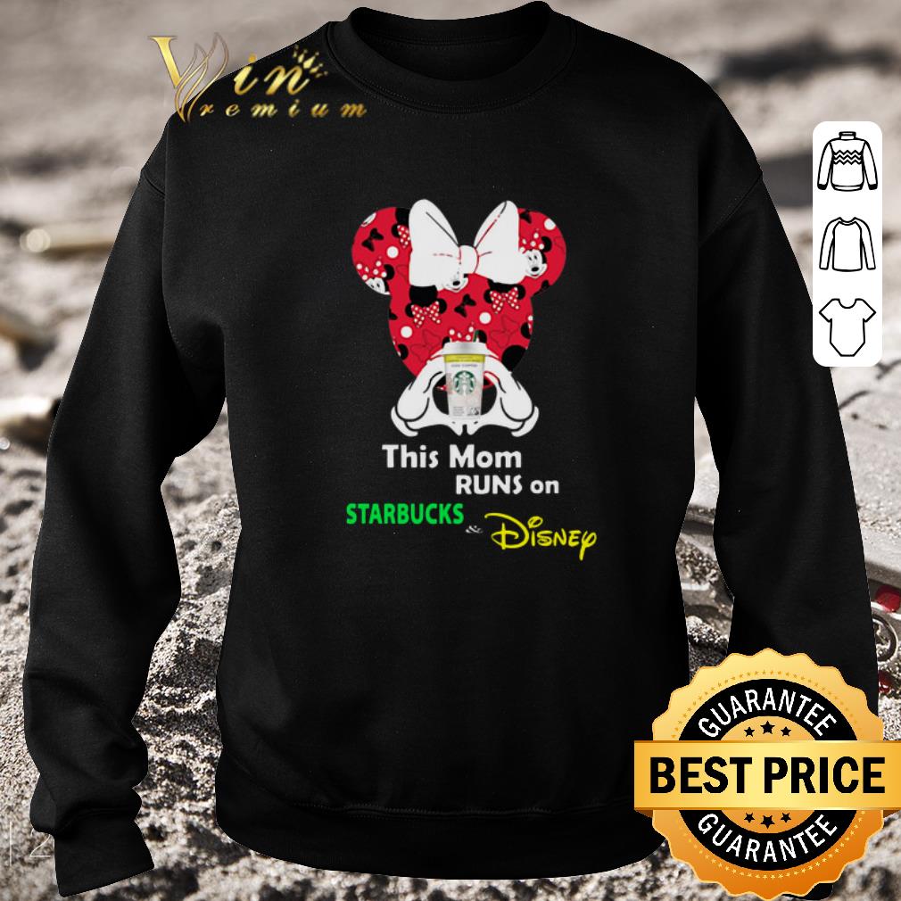 Hot Mickey and Minnie mouse this mom runs on Starbucks and Disney shirt 5 Hot Mickey and Minnie mouse this mom runs on Starbucks and Disney shirt