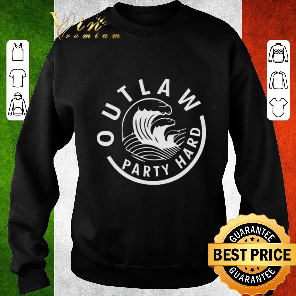 Hot Outlaw Party Hard White Claw Hard Seltzer shirt