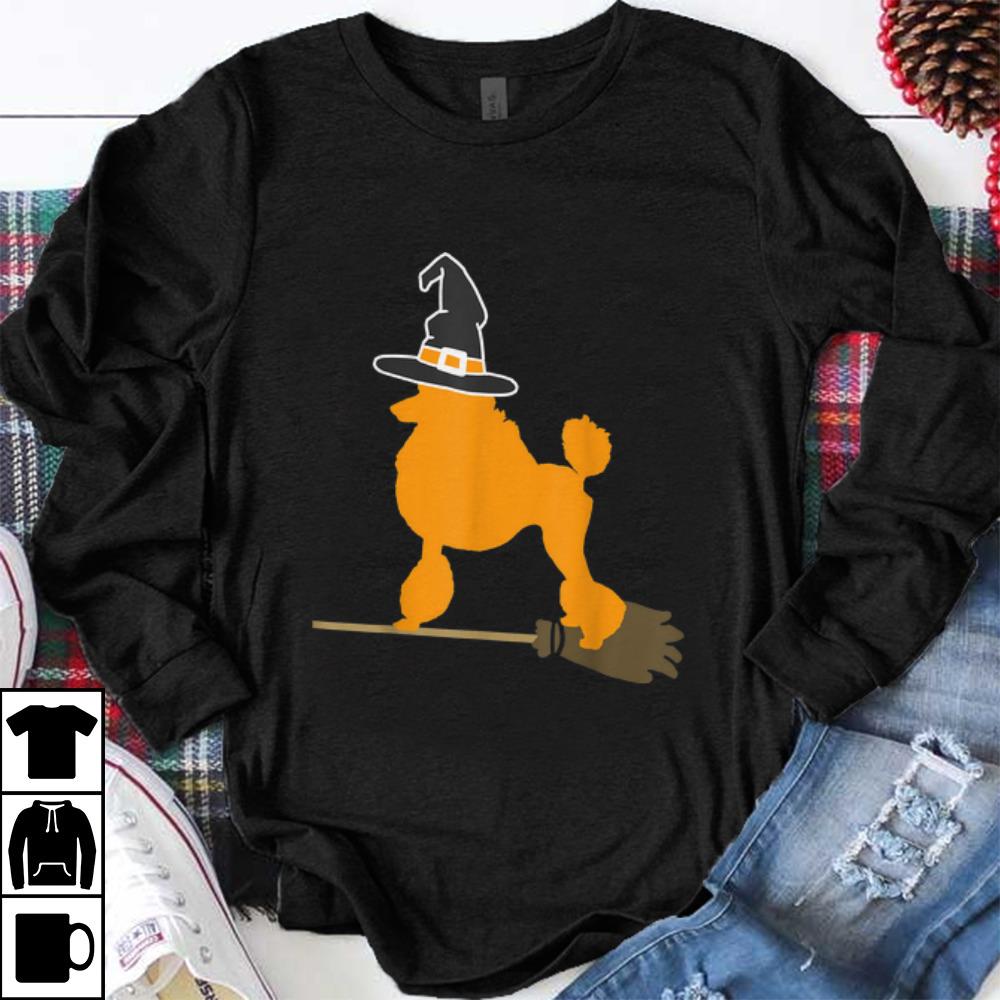 Hot Poodle Halloween Witch shirt